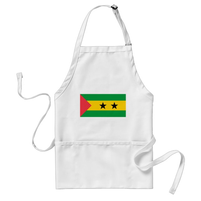 Sao Tome and Principe Flag Adult Apron (Front)