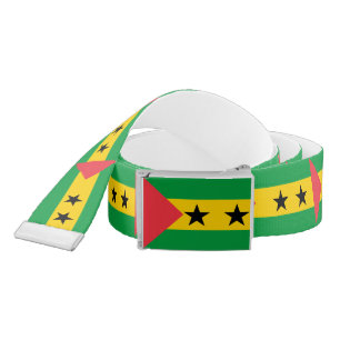 Sao Tome and Principe Flag Belt