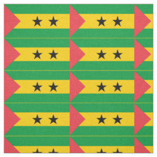 Sao Tome and Principe Flag Fabric