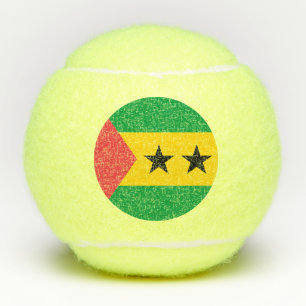 Sao Tome and Principe Flag Tennis Balls