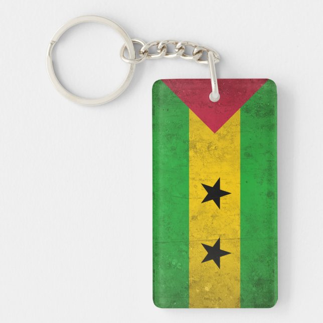 Sao Tome and Principe Keychain (Front)