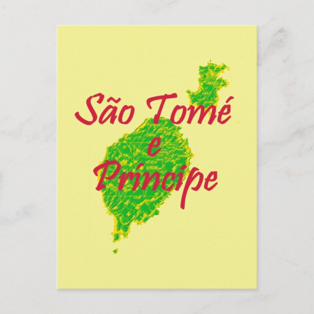 Sao Tome and Principe Postcard (Front)
