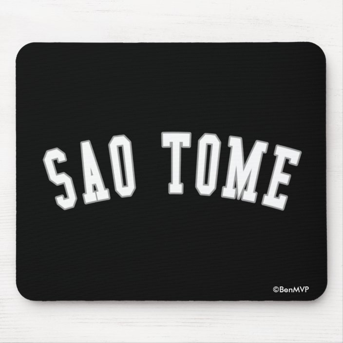 Sao Tome Mouse Pad