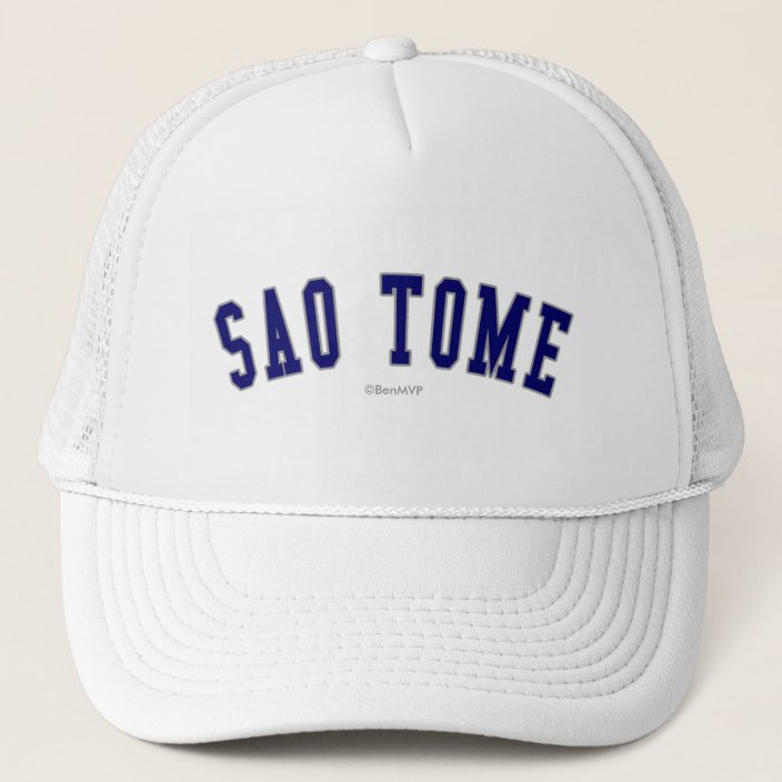 Sao Tome Trucker Hat