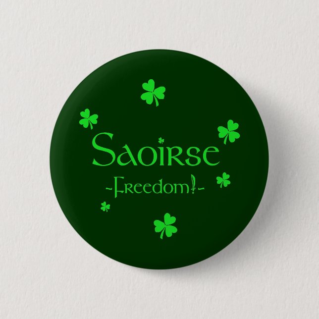 Saoirse! Button (Front)