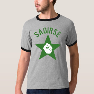 Saoirse Iirsh Republican Army Logo T-Shirt