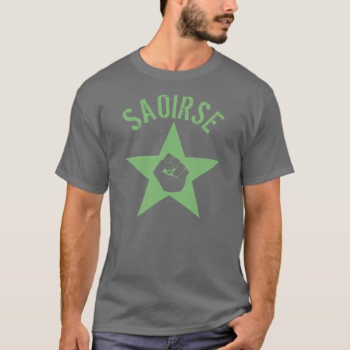 Saoirse Iirsh Republican Army Logo T_Shirt