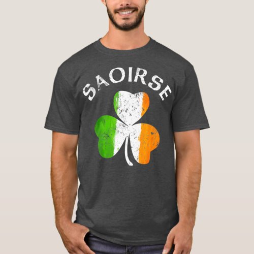 Saoirse Name Gift  Lucky Irish Pride T_Shirt