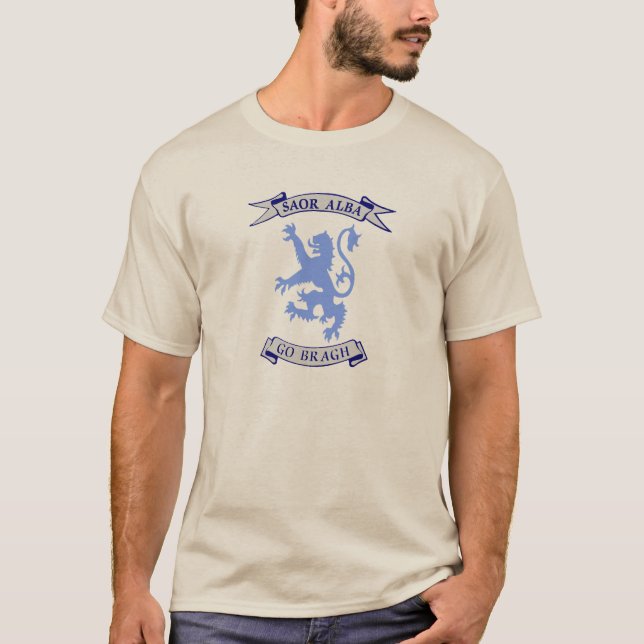 Saor Alba Free Scotland Forever T-Shirt (Front)