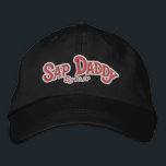 Sap Daddy Embroidered Hat<br><div class="desc">Top off your look with the iconic Sap Daddy embroidered hat. Whether you're repping the brand on the go or just shielding your swagger from the sun,  this is the go-to lid for Sap Daddy fans everywhere.</div>