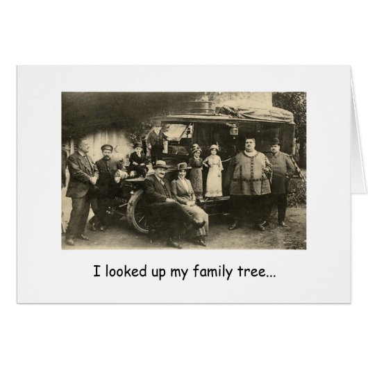 Sap of the Family Tree Cards (Front Horizontal)