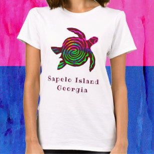 Sapelo Island GA Sea Turtle T-Shirt