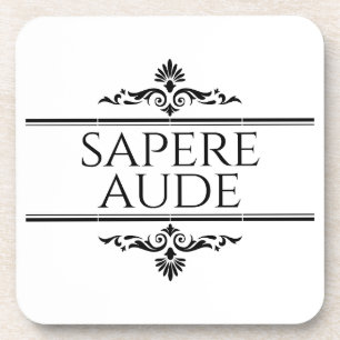 Sapere Aude Beverage Coaster