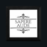 Sapere Aude Gift Box<br><div class="desc">Sapere Aude is a Latin phrase meaning "Dare to know"! A perfect gift for the Latin lover in your life!</div>