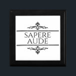 Sapere Aude Gift Box<br><div class="desc">Sapere Aude is a Latin phrase meaning "Dare to know"! A perfect gift for the Latin lover in your life!</div>