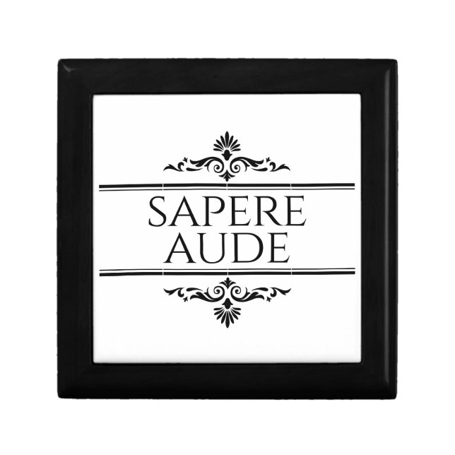 Sapere Aude Gift Box (Front)