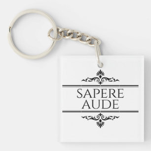Sapere Aude Keychain