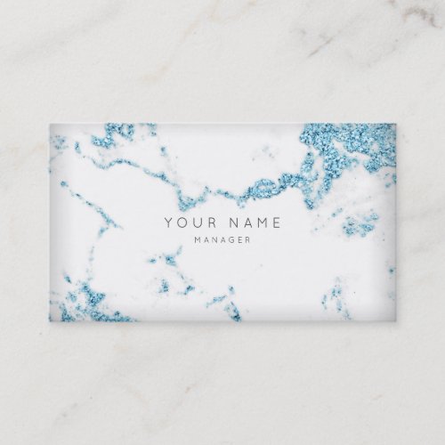 Saphire Blu  White Gray Carrara Marble Appointment