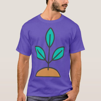 Sapling Environment Icon T-Shirt