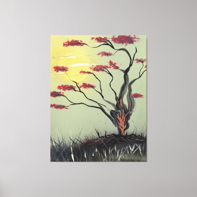 Sapling in the Sunlight Canvas Print (Front)