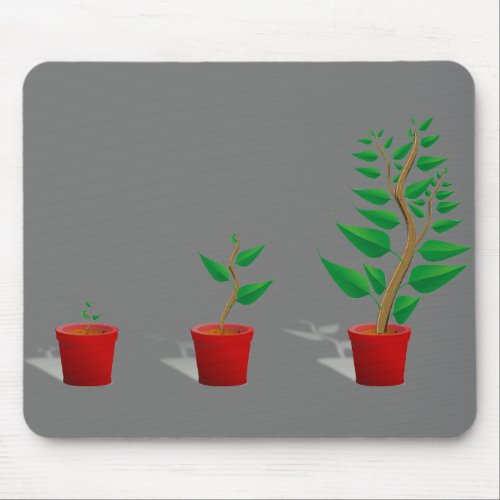 sapling_plant_growing_seedling mouse pad