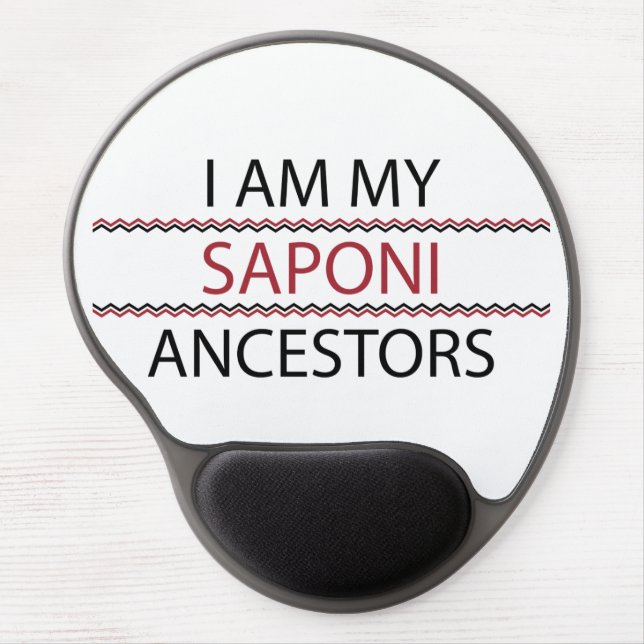 Saponi Ancestors Gel Mousepad (Front)