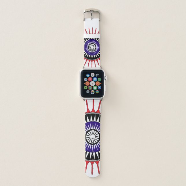 Saponi Tutelo Watch Band (Front)