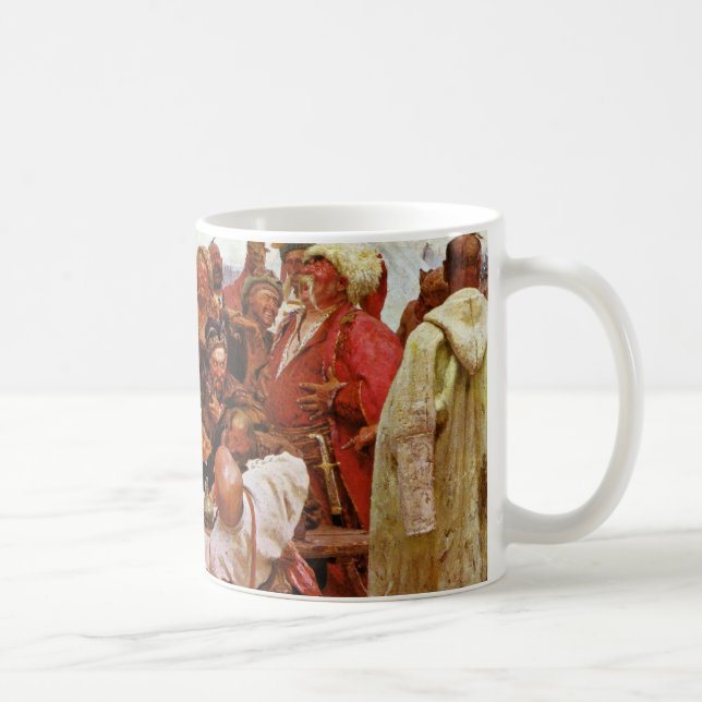 Saporoschzen Write A Letter To The Turkish Sultan Coffee Mug (Right)