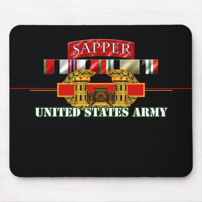SAPPER OEF OIF MOUSE PAD (Front)