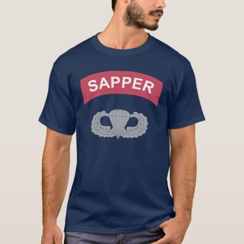 Sapper Parachutist T_shirts v1