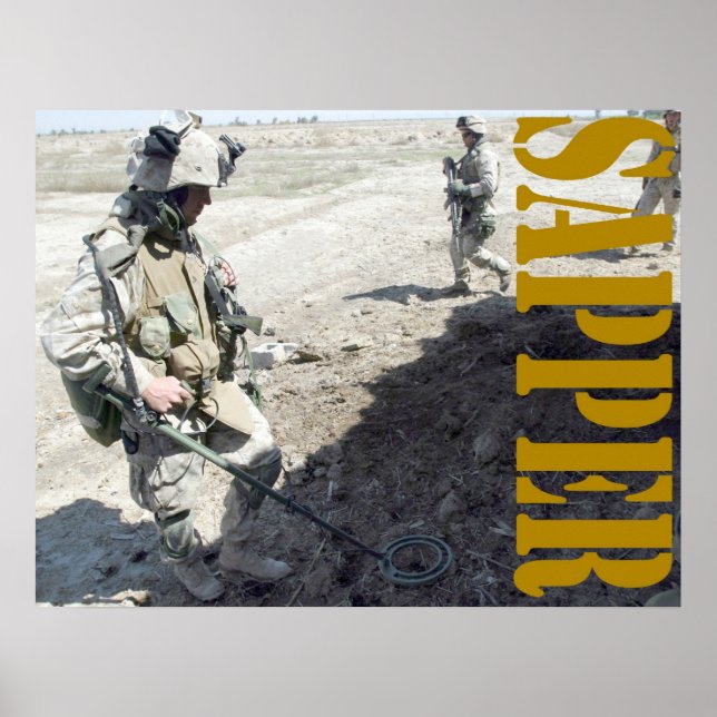 Sapper Poster (Front)