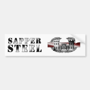 SAPPER STEEL BUMPER STICKER