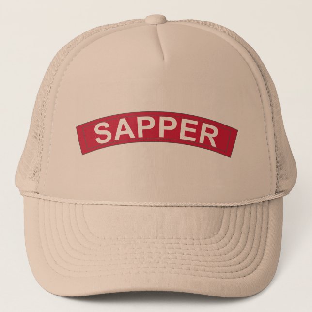 Sapper - The Combat Engineers Trucker Hat (Front)