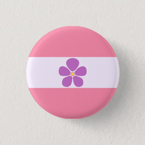 Sapphic Pride Flag Badge Button