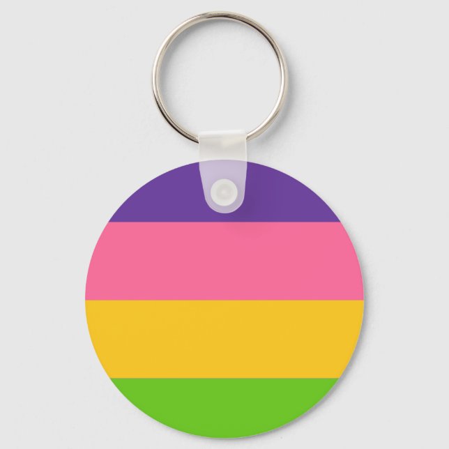 Sapphic Pride Flag Keychain (Front)