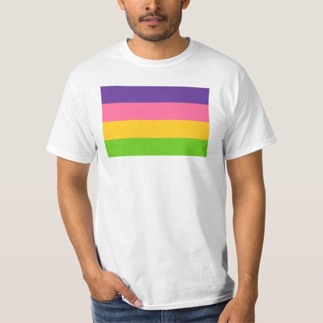 Sapphic Pride Flag T-Shirt (Front)