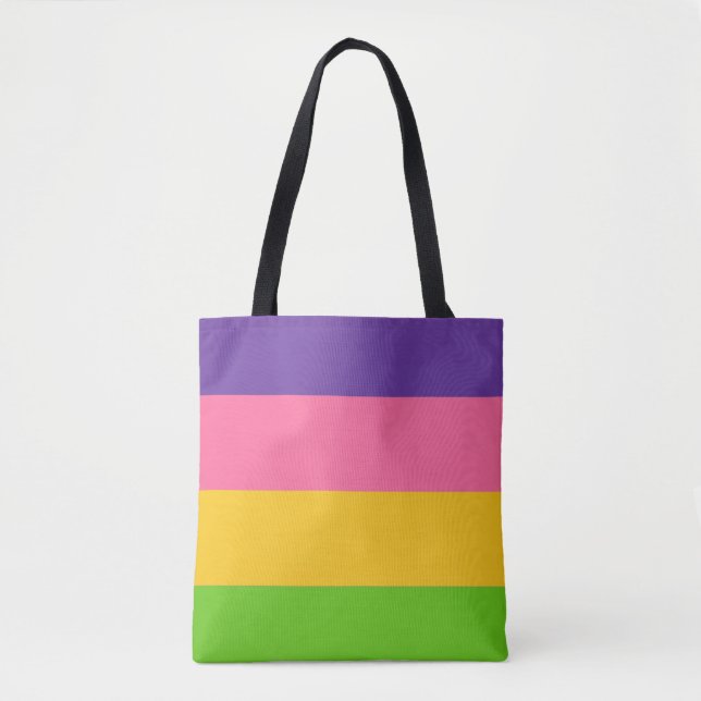 Sapphic Pride Flag Tote Bag (Front)