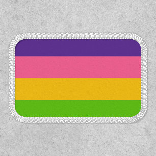 Sapphic Pride House Flag Patch