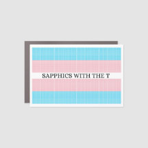 Sapphics with the T 4.0 Car Magnet