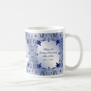 Sapphire 45th Wedding Anniversary Coffee Mug