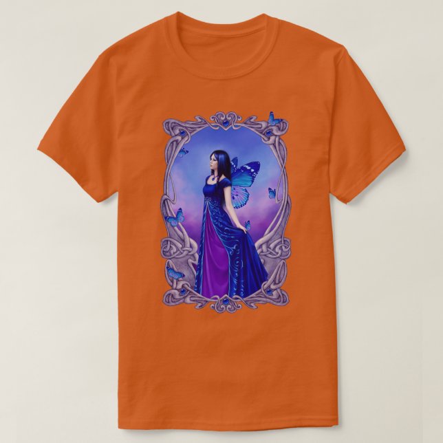 Sapphire Birthstone Fairy T-Shirt (Design Front)