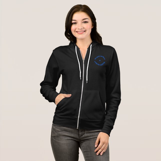 Sapphire Birthstone - September T-Shirt Hoodie (Front Full)