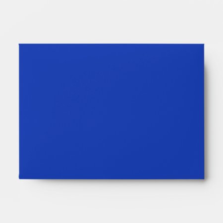 Sapphire Blue Invitation Envelope A6