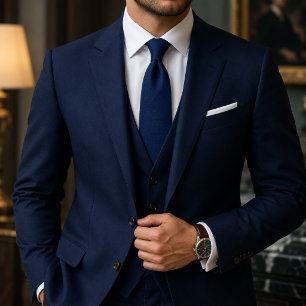 Sapphire Blue Neck Tie