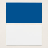 Sapphire Blue Personalized Dark Color Background (Front & Back)