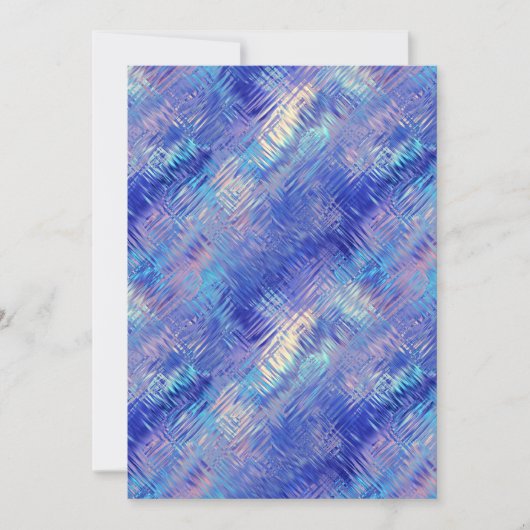 Sapphire Blue Scribbled Texture (Front)