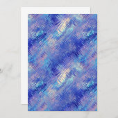 Sapphire Blue Scribbled Texture (Front/Back)