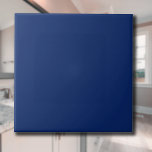 Sapphire Blue Solid Color | Classic | Elegant Ceramic Tile<br><div class="desc">Sapphire Blue Solid Color | Classic | Elegant | Trendy | Stylish | Gift</div>