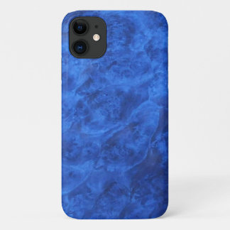 Sapphire Blue Velvet look Walnut case