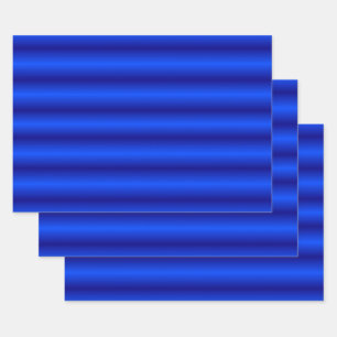 Sapphire Blue Wrapping Paper Sheets
